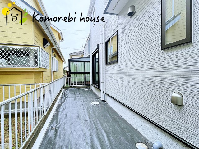 白岡市岡泉　新築一戸建て　リナージュ　01の庭|お庭です