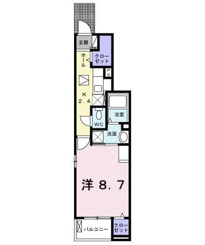 プラバーⅡの間取り