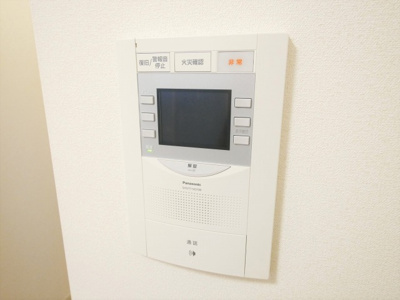 【セキュリティ】 | プレサンス阿波座駅前 | モニター付きインターホンです