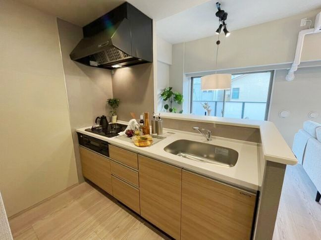 さいたま市浦和区仲町４丁目の賃貸マンションのキッチン|モデルルームのお部屋を見ていただいてイメージをつかんでください☆