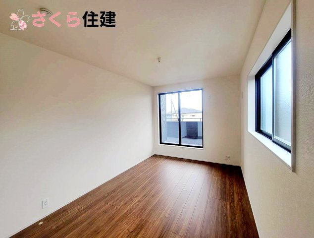 リーブルガーデン宇都宮駒生町第25　1号棟の洋室|2階　6.7帖の洋室