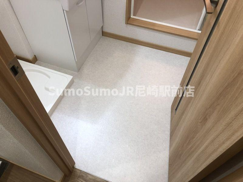 グラツィア千船 の洗面所|忙しい朝には欠かせない洗面所です