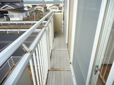 【バルコニー】 | ジュネスハイムC | 南向き