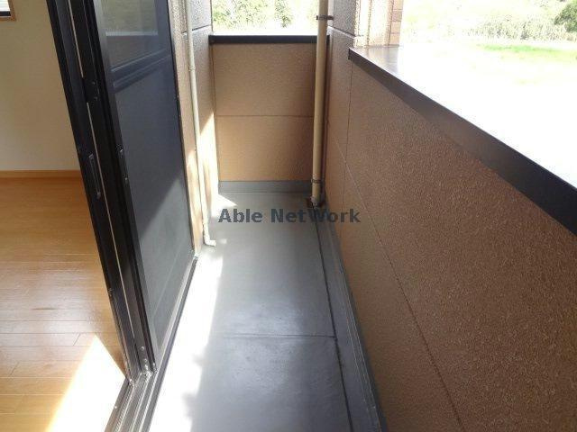 Vegaのバルコニー|日当たりの良いベランダ