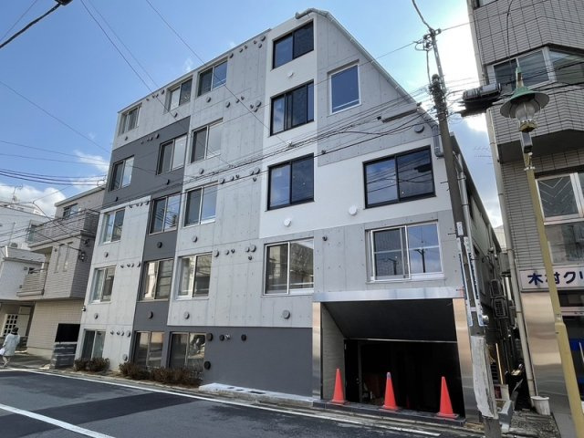 杉並区井草１丁目の賃貸マンションのエントランス