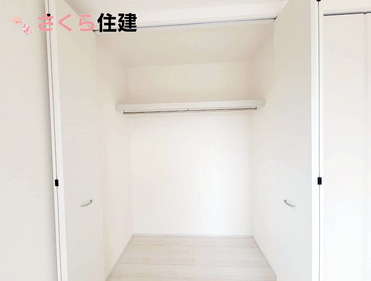リーブルガーデン宇都宮駒生町第25　2号棟の収納|各居室には充実の収納設備が揃っています