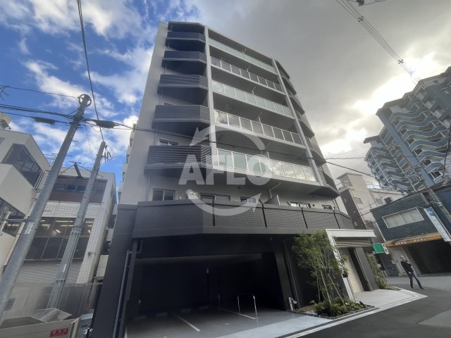 玉造Baseの外観パース|玉造Base　外観パース