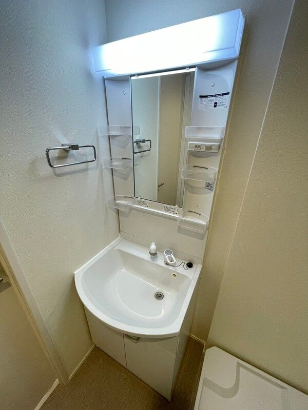 ポルージュ小岩の独立洗面台