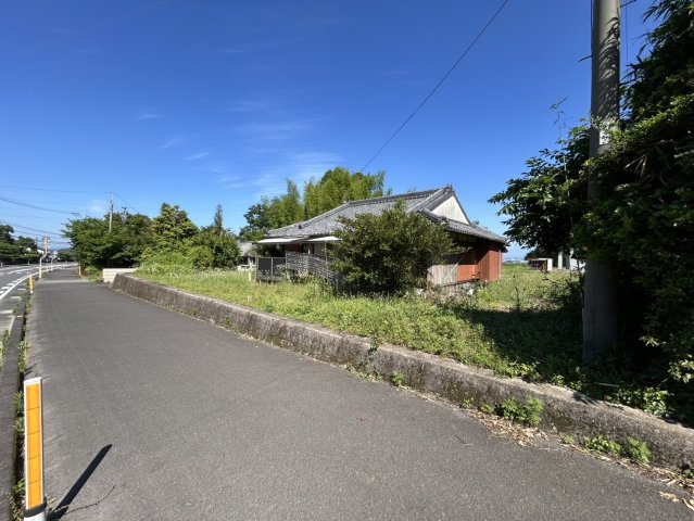 都城市安久町の売地の外観