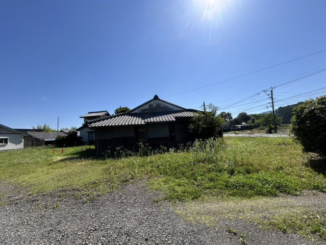 都城市安久町の売地の外観
