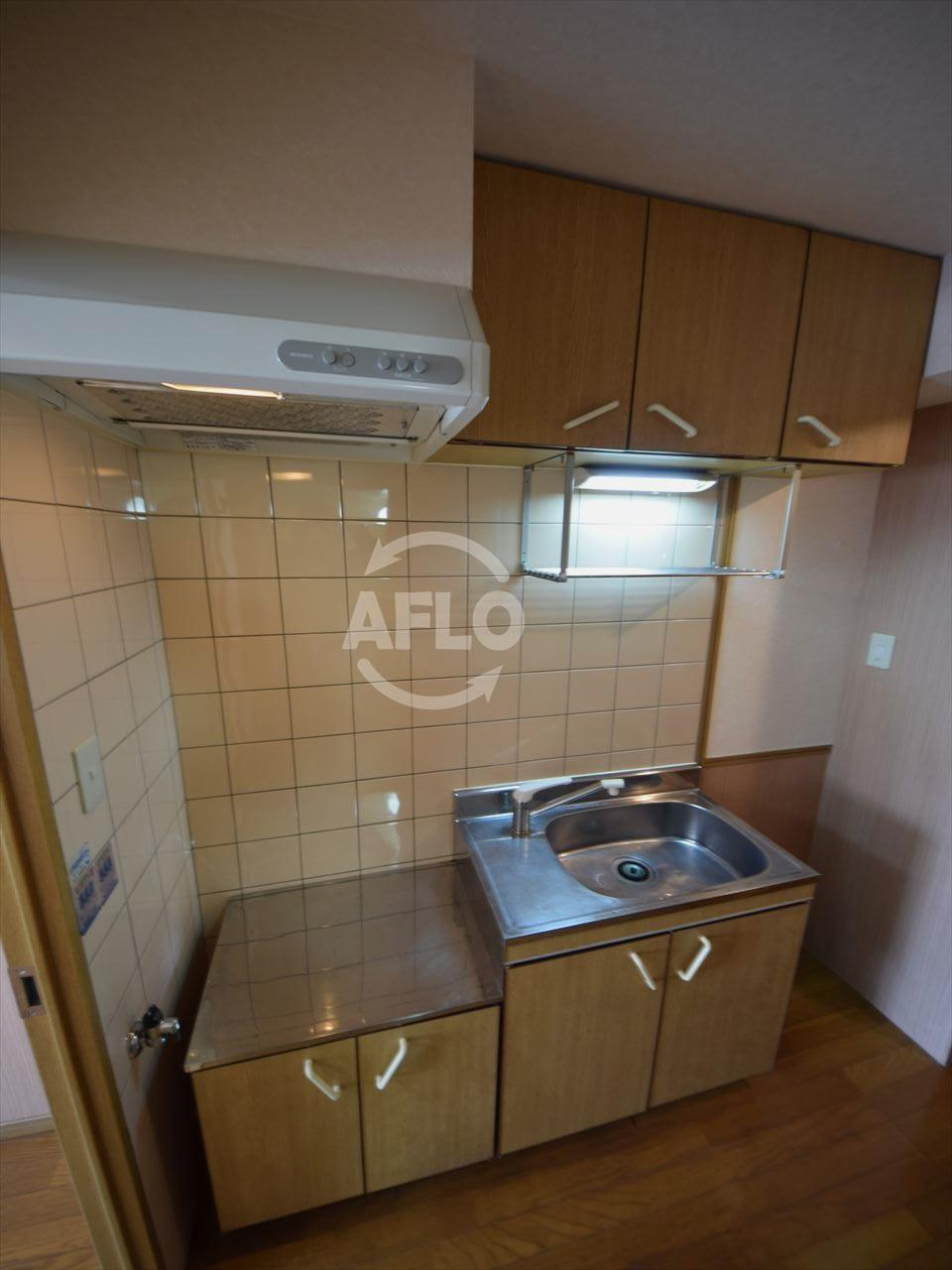 フィレンツェのキッチン|フィレンツェ　ガスコンロ設置可