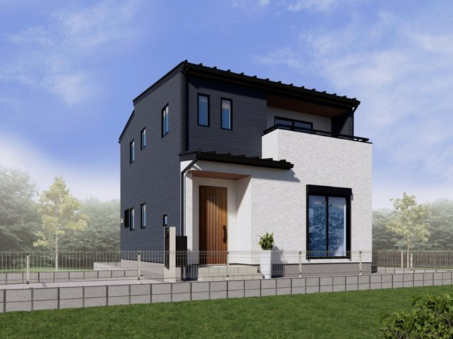 【外観パース】 | 行田市桜町3丁目　新築戸建　全9棟　9号棟 | 9号棟