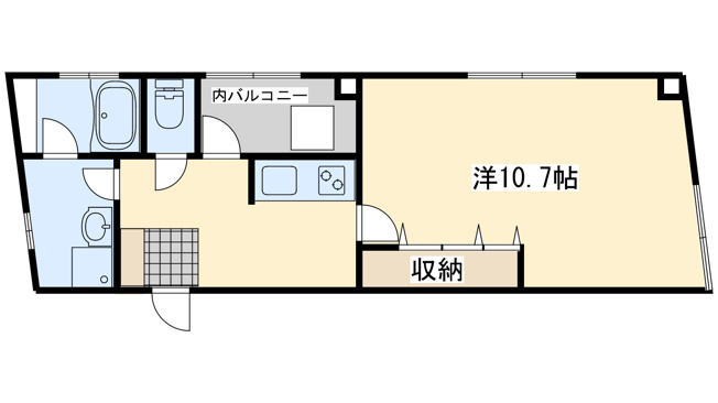 【間取り】 | ルミエール8番館