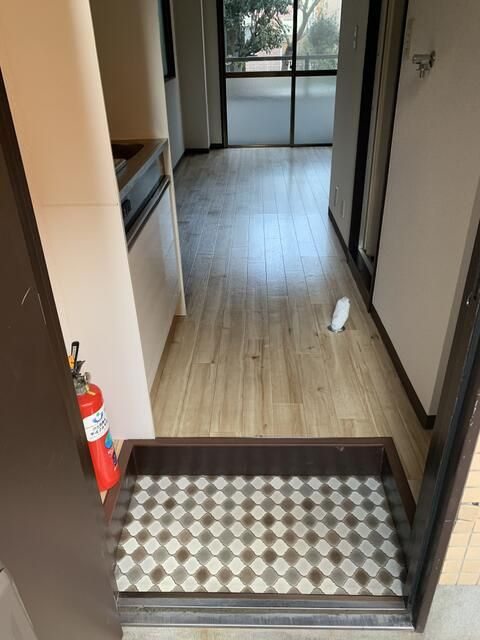 ビビアンコート猫実の玄関