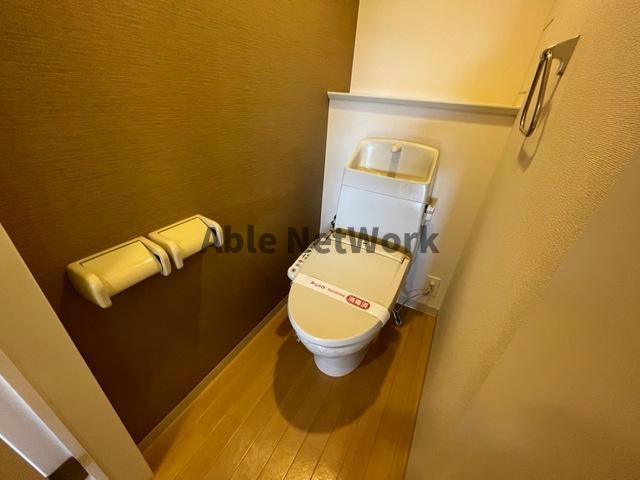 シンフォニーヒルズのトイレ|ウォシュレット付き