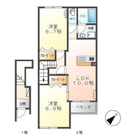 シンフォニーヒルズの間取り