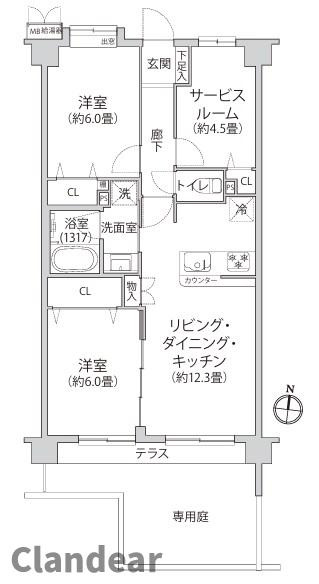 エヴァーグリーン立石の間取り|ドキドキの新生活も、安心してスタート。ぴったりの住まいを見つけませんか？クランディアが一緒に住まい選びをサポートします‼　まずは、お気軽にお問合せください　＃クランディア