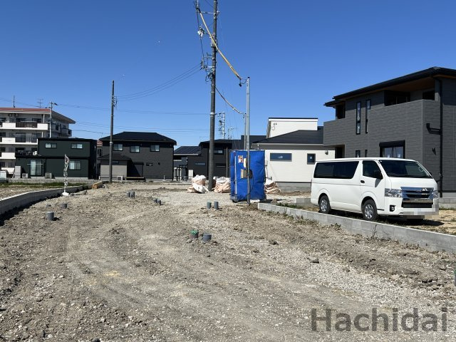 高浜市神明町第３　新築分譲　＜3号棟＞　の前面道路含む現地写真