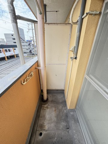 グランディア灘南通のバルコニー