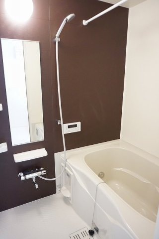 クラール南庄町　Ｃの浴室|ゆったり過ごせるお風呂です