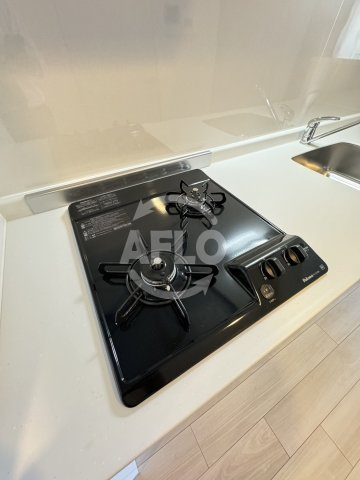 アーバネックス梅田中崎町Ⅱ　扇町小学校区のキッチン|アーバネックス梅田中崎町II　コンロ