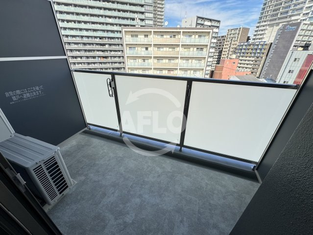 アーバネックス梅田中崎町Ⅱ　扇町小学校区のバルコニー|アーバネックス梅田中崎町II　バルコニー