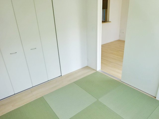 【和室】 | 裾野市水窪第1 新築建売分譲住宅 土地＋建物 TW05969 | 裾野市水窪1号棟　1F和室 ※令和8年4月9日撮影写真