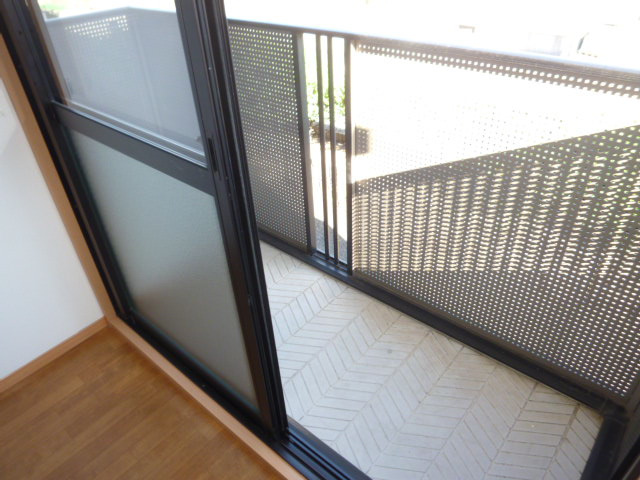 ピオーネ三宅のバルコニー