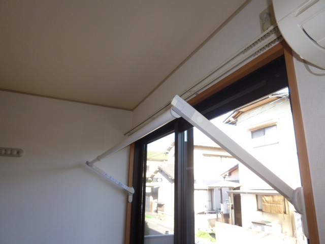 ピオーネ三宅の内装|室内物干し