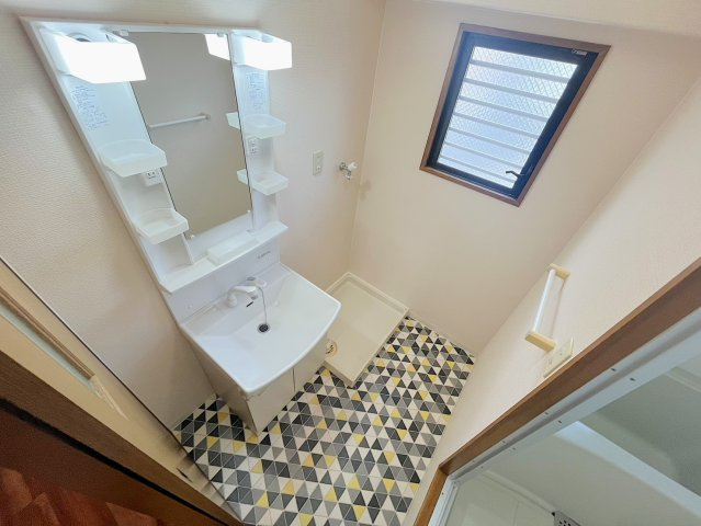 KSMビルの洗面所