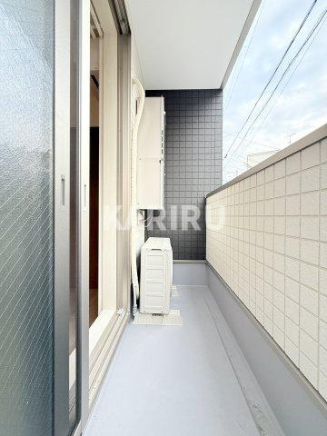 Ｓ　Ａｐｔ．門真城垣町のバルコニー