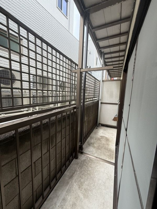 しゅんせいハイツⅡのバルコニー