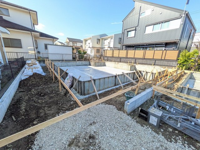 八王子市　長房町　新築一戸建て　２４ー１期の外観|～高尾駅徒歩23分・西八王子駅徒歩29分　太陽光パネル搭載　省エネ性能認定住宅～
