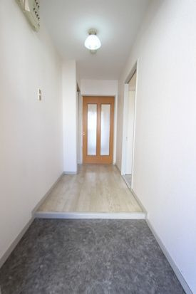 第５グランドハイツ服部の玄関|シンプルで使いやすい玄関です