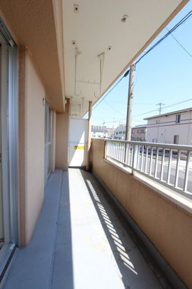 第５グランドハイツ服部のバルコニー|バルコニーがあります