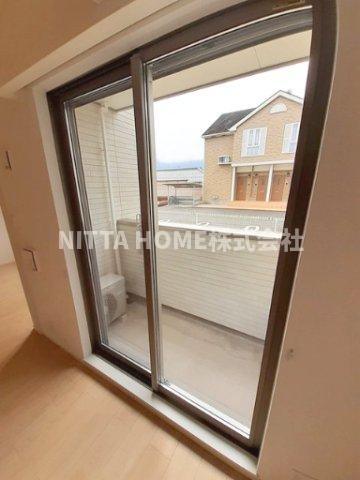 丹波市氷上町新郷のアパートのバルコニー|南向き日当たり良好バルコニー(^^)