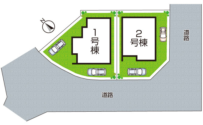 明石市大久保町山手台　第15期　新築一戸建ての区画図|全2区画