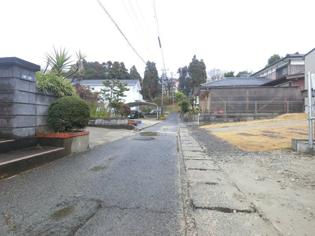 唐津市東町　第１の前面道路含む現地写真