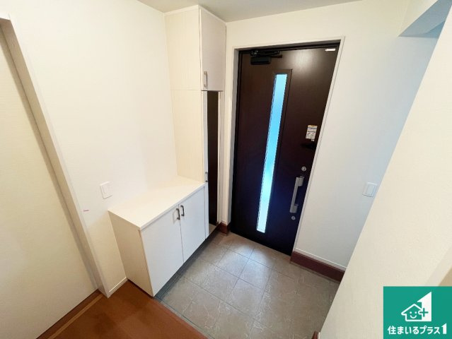 明石市大久保町山手台　第15期　未入居の玄関|シューズボックスにはたくさんの靴が収納できるので玄関周りはいつもスッキリ！ご家族が増えても安心！