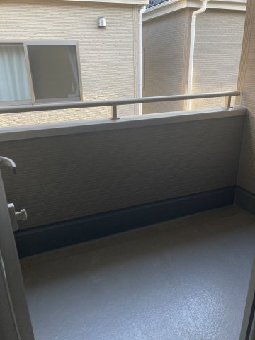 リーブルファイン八丁目1号棟のバルコニー