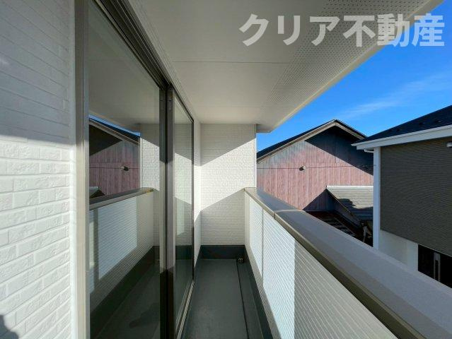 【バルコニー】 | 高崎市矢中町　1号棟