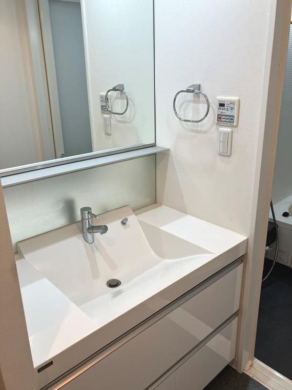 パークタワー秋葉原の洗面所