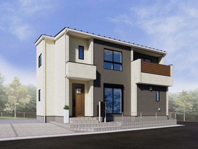 【外観パース】 | 鴻巣市天神5丁目　新築戸建　全5棟　4号棟 | 4号棟