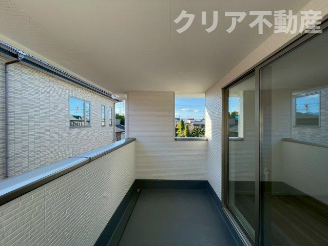 【バルコニー】 | 高崎市矢中町　2号棟