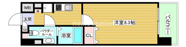 【間取り】 | ビバーチェ鷺洲