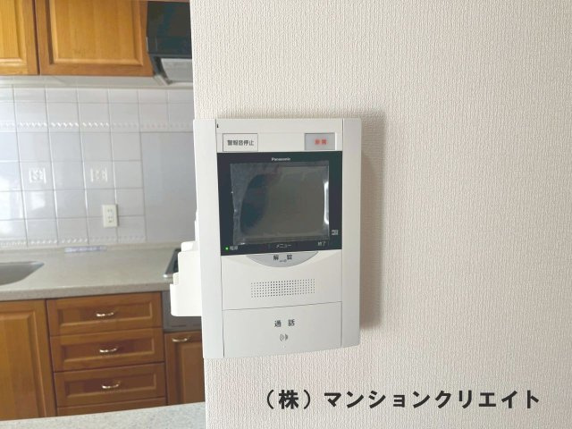 アパガーデンコート米松のセキュリティ|モニターがあることで、ドアを開けていい相手をしっかりと確認できます