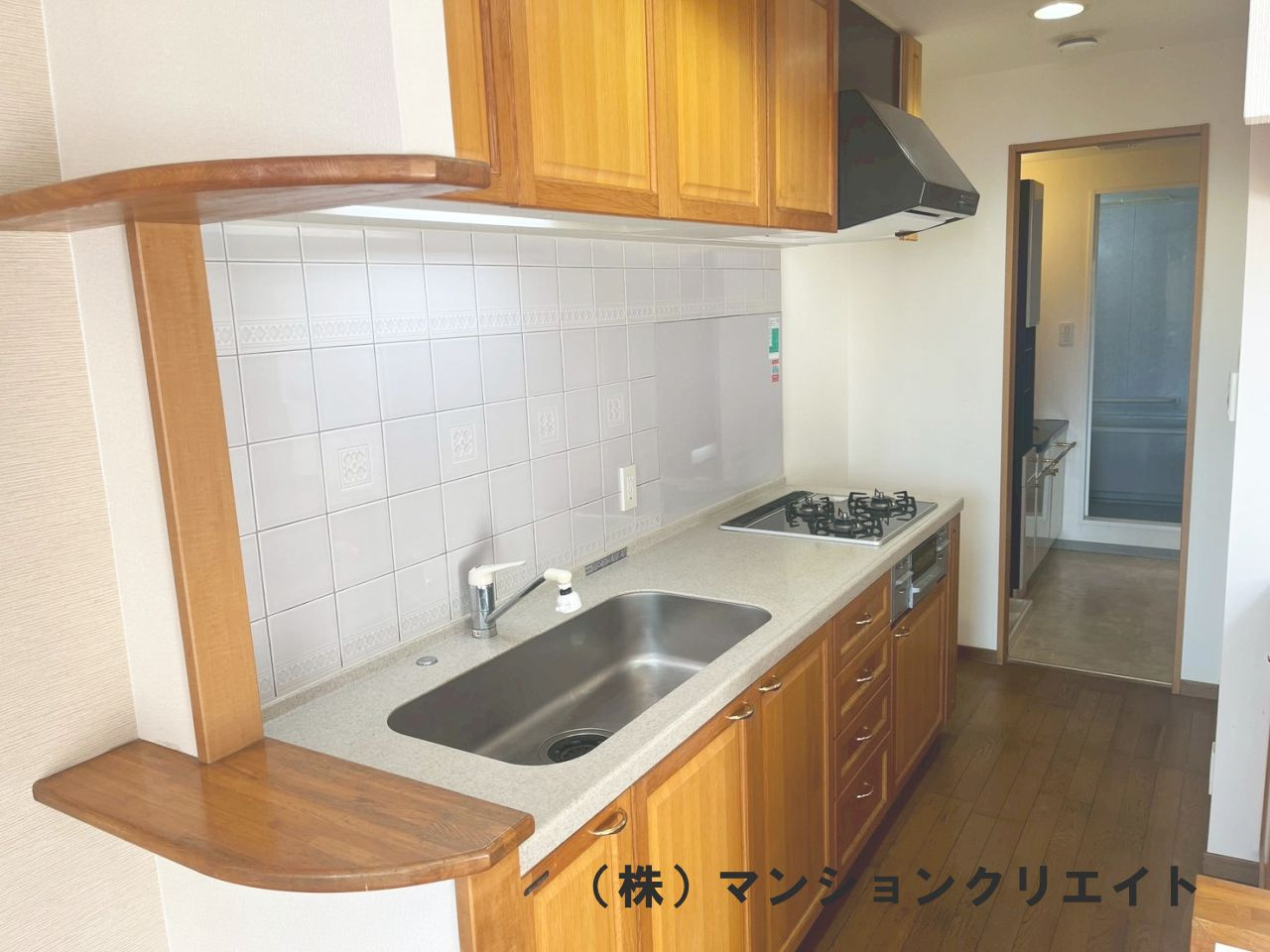 アパガーデンコート米松のキッチン|料理や洗濯が効率的に行えます