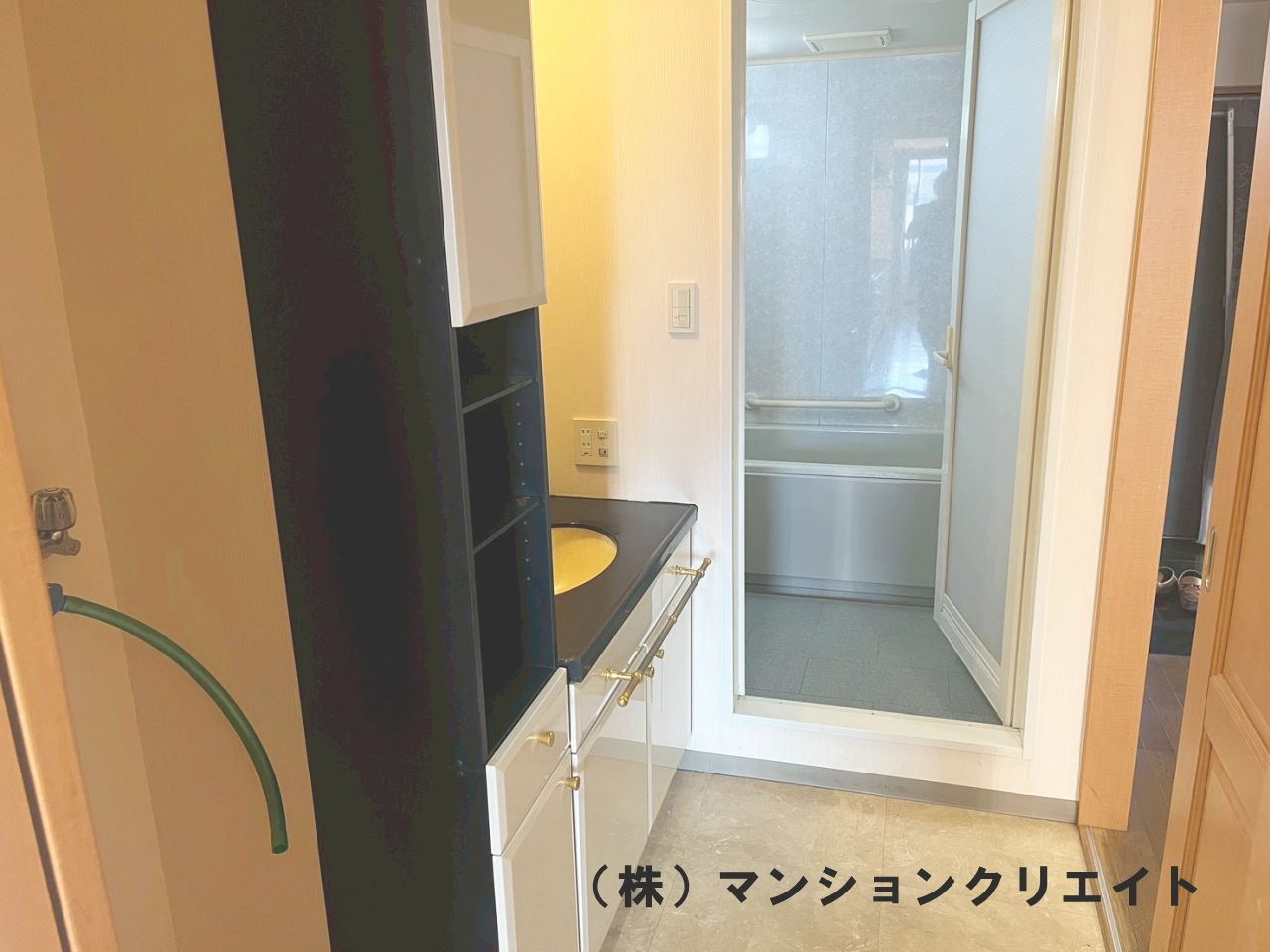 アパガーデンコート米松の脱衣所