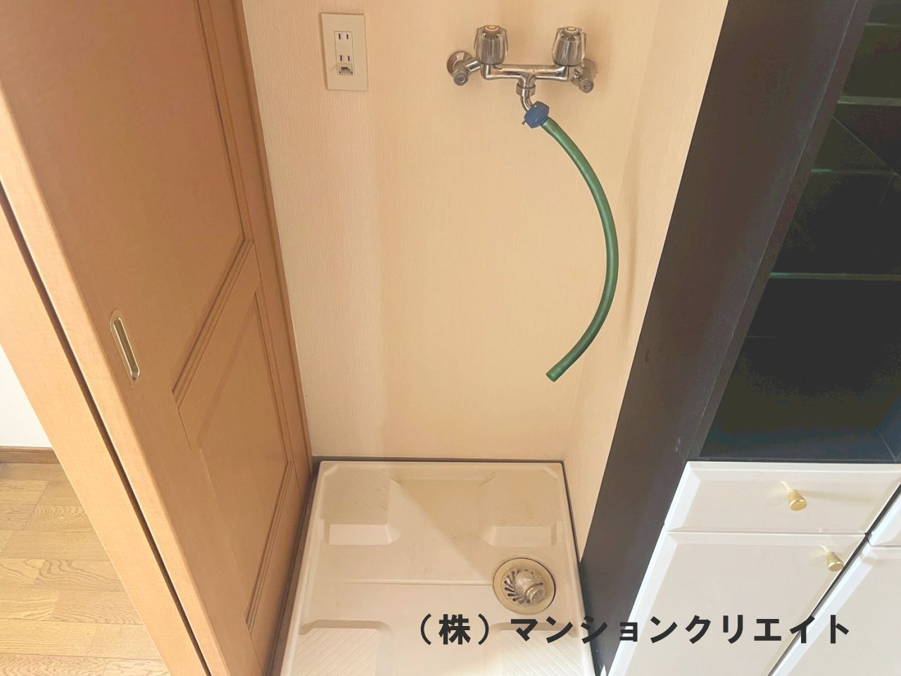 アパガーデンコート米松のランドリースペース