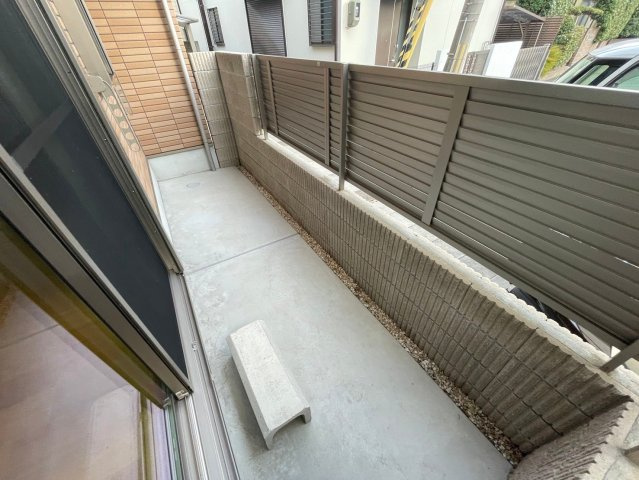 フェリーチェ北青木のバルコニー